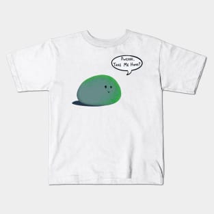 Mossy Pet Rock Kids T-Shirt